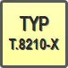 Piktogram - Typ: T.8210-X